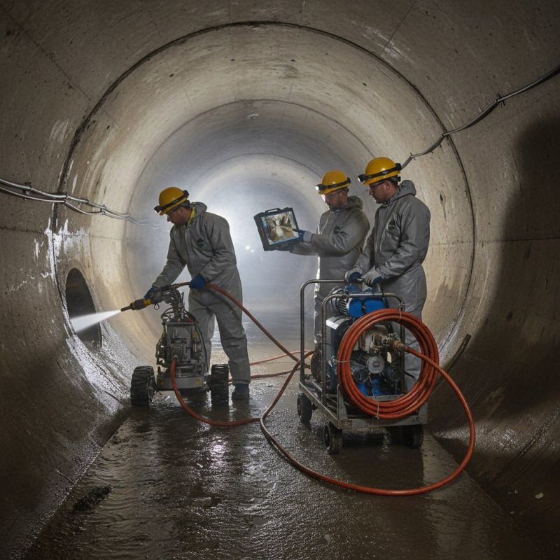 Local Underground Drainage Service pros at work